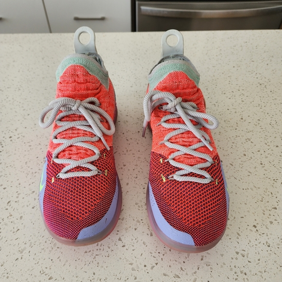 Nike Kevin Durant ZOom KD 11 Eybl Peach Jam 2018 Size 8.5 Basketball Shoes - Picture 7 of 8